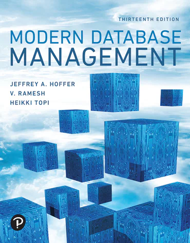 Modern Database Management, 13th Edition Cover