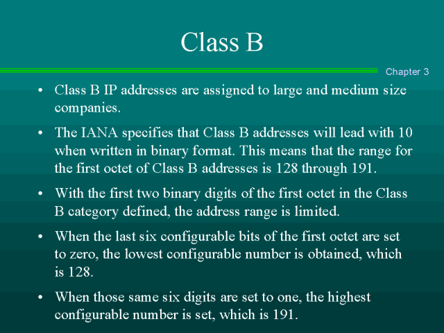 Class B